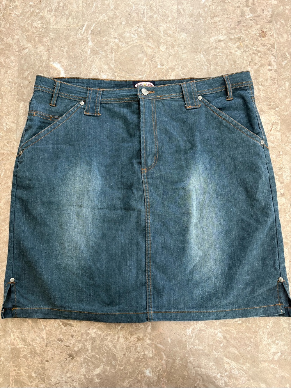 vintage Y2K zoey beth jean skirt